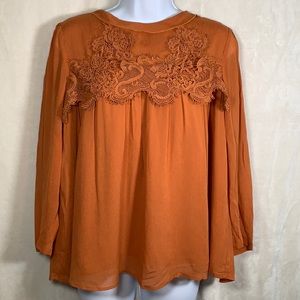 Anthropologie See U Soon blouse size Medium